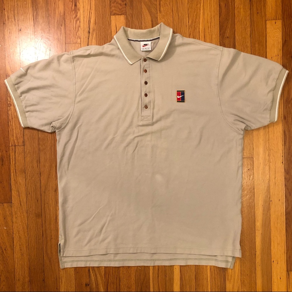 Vintage Nike Tennis Polo Challenge Court 90s Large